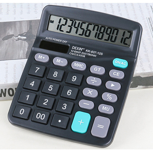 Factory Wholesale 12 Dual Power Student Calculators Business Gifts Office Supplies Calculators - Product Image 1