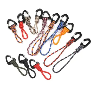 Hot Sale Lanyard Hand Wrist Strap Lanyard With Clip Paracord Clips Custom Hand Wrist Strap Fall Protection Hand Wrist Strap Tool