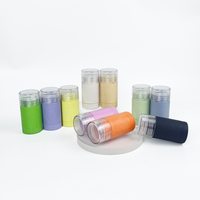 Conteneur de déodorant stick biodégradable PCR personnalisé de 75 ml avec couvercle, à visser, avec emballage de lotion/shampooing imprimé à l'écran