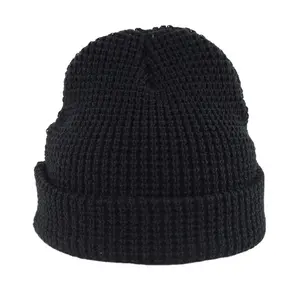 Cialda cappello di lana cappello di inverno del beanie 100% acrilico beanie