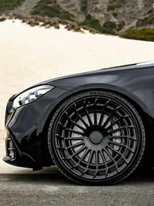 Rines Cóncavos Escalonados Negros de Aleación Forjada 5X112 de 18 19 20 21 22 Pulgadas para Mercedes Benz Clase S S550 <span class=keywords><strong>CL500</strong></span> S450 GT53 GT63 - Product Image 1