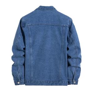 Nouvelles Arrivées en Gros : Veste en Jean Décontractée Confortable pour Homme, Conception Unisexe Personnalisable (OEM) - Product Image 4