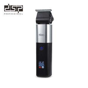 Cortadora de pelo profesional Dsp, cuchilla de acero inoxidable, pantalla Lcd, resistente al agua, alimentada por batería para uso doméstico - Product Image 5