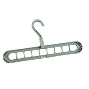 Organizador de Ropa Giratorio Mágico para Armario con 9 Agujeros, Perchero de Ropa de Material PP Ecológico, Duradero y Portátil - Product Image 1