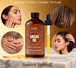 Aceite de Argán 100% Puro de Marruecos, Personalizado OEM ODM, Suavizante para el Cabello, Anti-frizz, Hidratante y Nutritivo para la Piel - Product Image 5