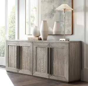 Высокое качество деревянная современная мебель для дома столовая гостиная роскошный буфет шкаф