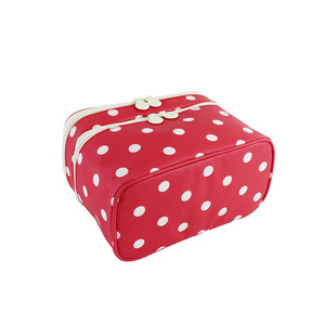 Fashion Waterproof Custom Logo Ladies PU Leather Toiletry <b>Bag</b> Pink Wash <b>Bag</b> Pouch Travel Makeup Beauty Cosmetic <b>Bag</b> - Product Image 2