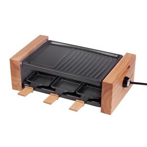 US Plug Portable Électrique Poêle À Bois <span class=keywords><strong>Raclette</strong></span> Grill Mini Intérieur Détachable Fer Contrôle De La Température pour Un Usage Domestique GS Certifié - Product Image 5