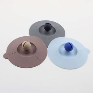 Food Grade Silicone <b>Cup</b> Lid with Dustproof Breakfast Mug and Spoon Modern Design Tea <b>Cups</b> & <b>Saucers</b> - Product Image 6