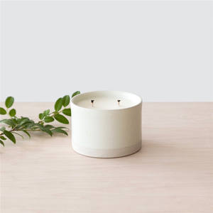 Eleganza raffinata di natale decorativo opaco bianco decorazione di cerimonia nuziale a buon mercato di <span class=keywords><strong>ceramica</strong></span> decorazione della casa candela <span class=keywords><strong>vasetti</strong></span> - Product Image 3