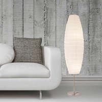 Le salon pliable s'adapte aux lampes de sol en papier de riz de décoration de pièce moderne