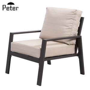 Su misura di alta qualità commerciale moderna outdoor hotel mobili terrazza utilizzato 3 pezzi lounge divano set - Product Image 3