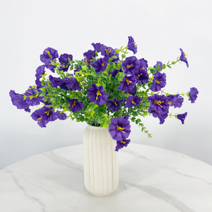 Bouquet de fleurs artificielles Ruyin en plastique PE pour la décoration intérieure et extérieure - Product Image 4