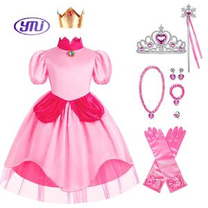 Robe de Bal Flocon de Neige <span class=keywords><strong>Anna</strong></span> <span class=keywords><strong>Elsa</strong></span> <span class=keywords><strong>Reine</strong></span> <span class=keywords><strong>des</strong></span> <span class=keywords><strong>Neiges</strong></span> Danse Princesse pour Enfants Fête de Noël Soirée Élégante Modeste Hiver Été Fleur Cosplay Halloween - Product Image 6