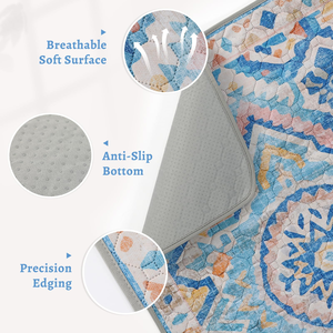 Tapis absorbants lavables pour chiens - Tapis d'apprentissage imperméables et absorbants pour chiots et chats - Barrière réutilisable contre l'urine des animaux - Product Image 2