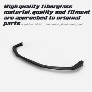 Lèvre de pare-chocs avant en FRP/fibre de carbone pour Mitsubishi Lancer <span class=keywords><strong>Evolution</strong></span> X (EVO 10) / Lancer EX 10e génération - Product Image 4