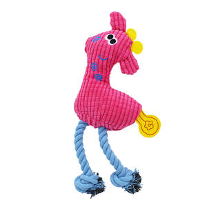 Lynpet pengiriman cepat grosir Rusa berbentuk tali katun Mainan Gigit hewan peliharaan mainan Interactive Ahan anjing kucing interaktif - Product Image 4