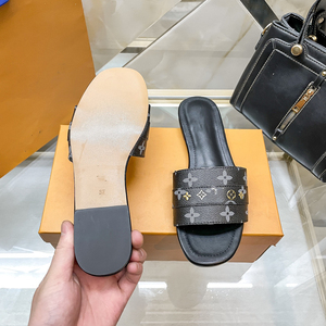 <span class=keywords><strong>Sandalias</strong></span> de Diseñador de Lujo de Alta Calidad para <span class=keywords><strong>Mujer</strong></span>, Modernas, de Una Sola Tira, Punta Abierta, Planas, para Hombre y <span class=keywords><strong>Mujer</strong></span>, para Playa, Verano - Product Image 6