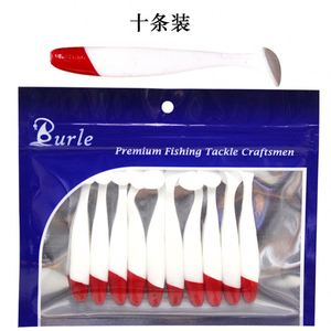 เหยื่อปลอมแบบนิ่มหัวแดง PVC สำหรับตกปลาทะเล ตกปลาจากเรือ ตกปลาในแม่น้ำ ทะเลสาบ และลำธาร มีจำหน่ายราคาส่ง - Product Image 3