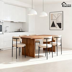 Sillas <span class=keywords><strong>de</strong></span> Comedor <span class=keywords><strong>de</strong></span> Terciopelo <span class=keywords><strong>de</strong></span> Alta Calidad, Económicas, Pequeñas y Prácticas, Ideales para Reuniones al Aire Libre y el Té <span class=keywords><strong>de</strong></span> la Tarde en el Jardín - Product Image 1