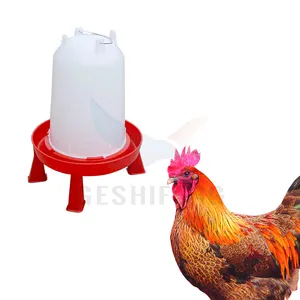 Abbeveratoio per gambe superiori di buona qualità pollame che beve mangiatoia e abbeveratoio in plastica acqua di pollo automatica