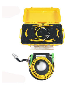 Equipo de Prueba de Fibra Óptica SC APC, Cable de Lanzamiento de Fibra de 100m -1000m, SM Monomodo, Caja de Lanzamiento de Fibra Óptica Amarilla - Product Image 5