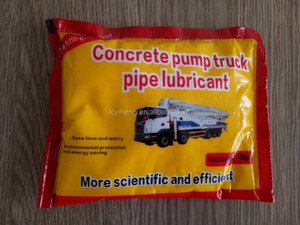 Lubrifiant pour tuyaux de pompe à béton à dissolution rapide 400G 300G pour la <span class=keywords><strong>protection</strong></span> des tuyaux de pompage de béton et la livraison de tuyaux de construction - Product Image 2