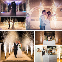 Fontaines pyrotechniques froides 3M 30S pour scène, feux d'artifice électriques pour mariage, fournitures de fête, fontaines pyrotechniques d'intérieur et d'extérieur