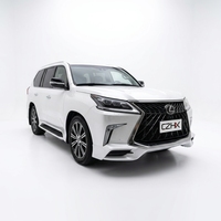 Kit carrosserie 2008-2015 pour LEXUS LX570, mise à niveau 2016, phares sport, kit carrosserie avant, pare-chocs, calandre, phare, feu antibrouillard, pièces de voiture