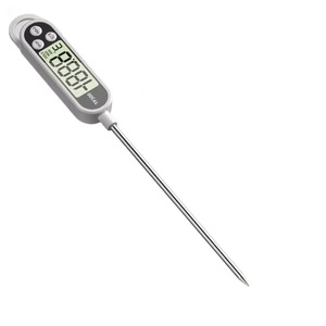 Food Thermometer <b>Digital</b> Probe LCD Display 304 Stainless Steel Kitchen Cooking Baby Milk Temperature Measurement - Product Image 2