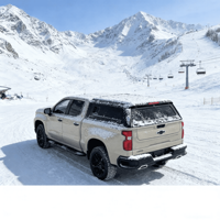Capote de protection légère et résistante aux intempéries pour pick-up Honda Ridgeline & CHEVY SILVERADO (Pop-Up + marchepied latéral) – Qualité supérieure pour l'observation des oiseaux