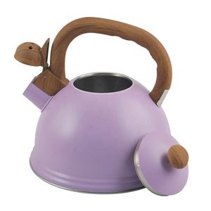 Hervidor de Agua con Silbato de Acero Inoxidable de Grado Alimenticio, con Mango Ergonómico, para Estufas de Inducción y de Gas - Product Image 3