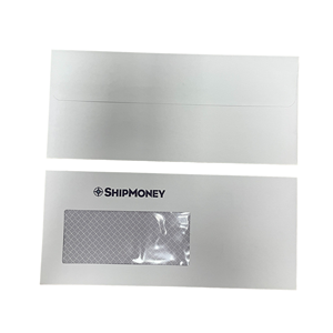 Impression intérieure en couleur standard #6 #7 #8 #9 #10 auto-adhésif scellé à l'humidité fenêtre gommée sans fenêtre Enveloppes en papier de sécurité - Product Image 6