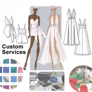 4929 Nouvelle Robe Longue Bohème d'Été 2025 à Bretelles Fines et Col en V, Sans Manches, Imprimée à Volants pour Femme – Idéale pour les <span class=keywords><strong>Vacances</strong></span> Décontractées à la <span class=keywords><strong>Plage</strong></span> - Product Image 4