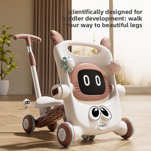 Andador de Empuje para Bebés, Carro de Juguete con Función de Equilibrio, Plástico, Capacidad de Carga de 10 kg, para Edades de 0 a 3 Años - Product Image 2