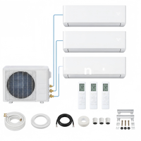 Sistem Pendingin Udara VRF Komersial KANION Multi Zona DC Inverter Heat Pump R32 R410A Sistem HVAC Sentral A+++ 50KW