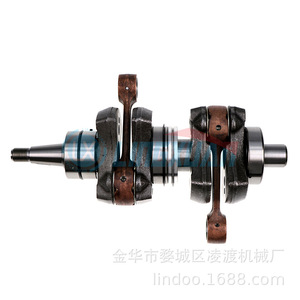 Conjunto de cigüeñal y biela para motor fueraborda Yamaha 69P-11400-00 para reparación de motores de gasolina de 25-30 HP - Product Image 2