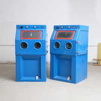 Cabine de sablage humide sans poussière 9065 FRP, petit équipement de sablage à eau liquide