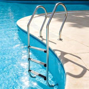 Échelle de piscine hors sol multi-positions en acier inoxydable résistant à la corrosion par <span class=keywords><strong>Intex</strong></span> - Product Image 2