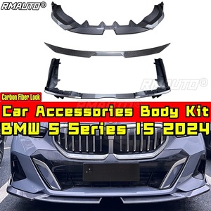 Front Bumper Lip Compatible with BMW 5 Series I5 2024 Body Kit Rear Trunk Spoiler Rear <b>Diffuser</b> <b>Car</b> Accessories - Product Image 1