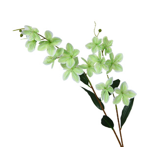 Jasmin Artificiel Pleurant, Branche Unique en Soie à Longue Tige, Décorations pour Mariage et Maison - Product Image 1