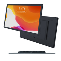 Monitor Táctil de Marco Abierto de 18.5, 21.5 y 23.8 Pulgadas, PCAP de 10 Puntos, Montaje VESA en Pared, USB, HDMI, VGA, DVI, Serial, Panel Frontal IP65 para Panel PC
