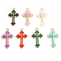Breloques en émail multicolores tendance Lolita, accessoires pour bracelet, collier, collier ras du cou, boucles d'oreilles, porte-clés
