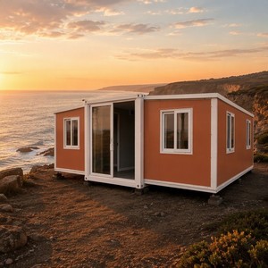 SUNRISE Chine Usine Villa de Luxe Préfabriquée Moderne Extensible Maison Conteneur Préfabriquée Maison Modulaire Extensible 3 en 1 - Product Image 1