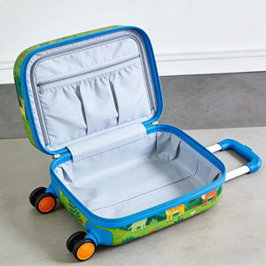 <span class=keywords><strong>Valise</strong></span> à roulettes pour enfant avec personnalisation de dessins animés multi-imprimés, <span class=keywords><strong>valise</strong></span> <span class=keywords><strong>rigide</strong></span> durable, bagage à main, <span class=keywords><strong>valise</strong></span> à roulettes en ABS - Product Image 3