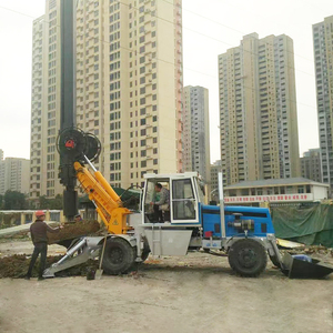 حفارة دوارة صغيرة YG-DL180-25 قابلة للتخصيص مثبتة على عجلات مع نظام ضغط أسطوانة الزيت - Product Image 6