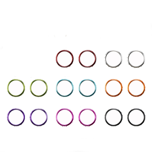 Thumb Stick Trim Accent Rings para Play Station 5 para PS5 <span class=keywords><strong>Controller</strong></span> Parts 3D <span class=keywords><strong>Joystick</strong></span> Thumbstick Accent Rings - Product Image 6