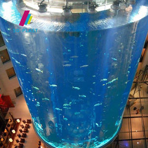 Fabrikant Custom Grote Clear Cilinder Acryl <span class=keywords><strong>Aquarium</strong></span> Acryl <span class=keywords><strong>Aquarium</strong></span> - Product Image 3