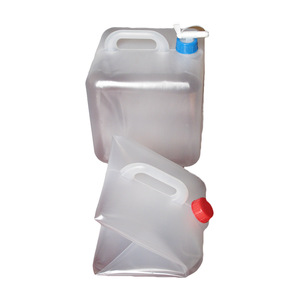 Conteneur de stockage d'eau de 5 gallons sans BPA, <span class=keywords><strong>bidon</strong></span> d'eau pliable gratuit de 20 l - Product Image 1