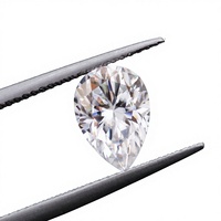 Joyería Wangfu, Diamante Cultivado en Laboratorio con Certificación IGI, Corte Pera, 1 Ct, Color D, VVS1, Corte Excelente, Piedra Suelta para Joyería